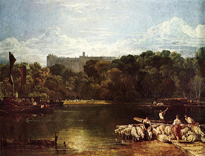 Windsor Castle from the Thames William Turner